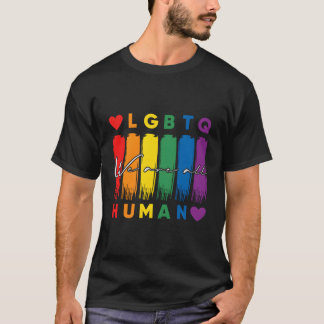 Hu Lgbtq Pride Month Rainbow T-Shirt