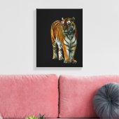 Hu Lin Wrapped Canvas Leinwanddruck (Insitu (Wohnzimmer))