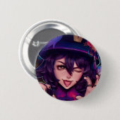 Hu Tao Button (Vorne & Hinten)