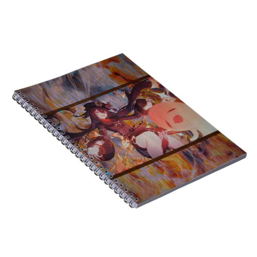 Hu Tao Notizblock (Rechte Seite)