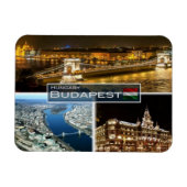 HU - Ungarn - Budapest - Magnet (Horizontal)