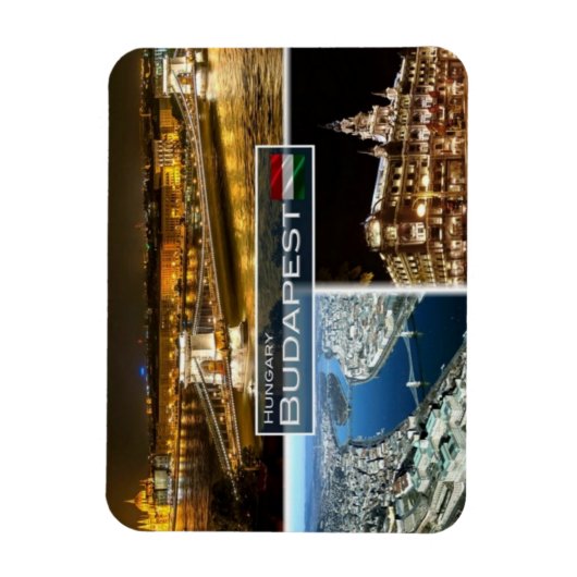 HU - Ungarn - Budapest - Magnet (Vertikal)