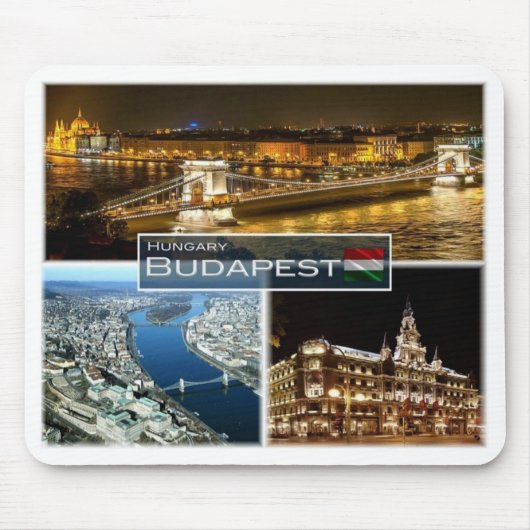 HU Ungarn - Budapest - Mousepad (Vorne)