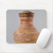 Hu Vase mit Deckel Mousepad (Mit Mouse)