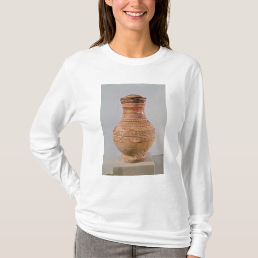 Hu Vase mit Deckel T-Shirt (Vorderseite)
