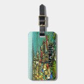 Hua Hin Gepäckanhänger (Vorderseite vertikal)