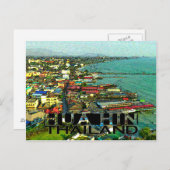 Hua Hin Postkarte (Vorne/Hinten)