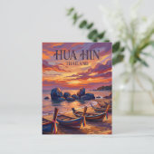 Hua Hin Thailand Postkarte (Stehend Vorderseite)