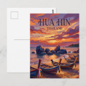 Hua Hin Thailand Postkarte (Vorne/Hinten)