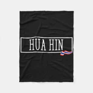 Hua Hin Thailand Souvenir Siam Prathet Thai Frauen Fleecedecke