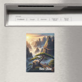 Hua Shan Mountain China Magnet (In Situ (Geschirrspüler))