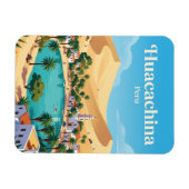 Huacachina Peru Magnet (Horizontal)