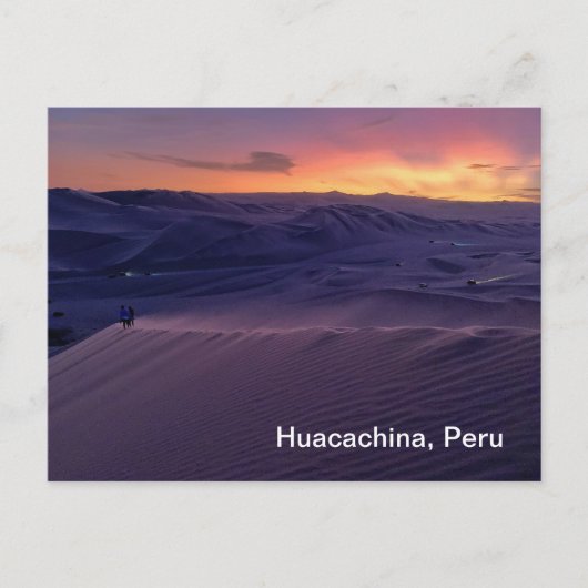 Huacachina, Peru Postcard Postkarte (Vorderseite)