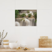 Huai Mae Khamin Waterfall | Thailand Poster (Küche)