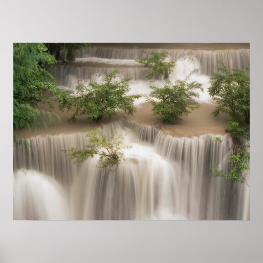 Huai Mae Khamin Waterfall | Thailand Poster (Vorne)