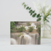 Huai Mae Khamin Waterfall | Thailand Postkarte (Stehend Vorderseite)