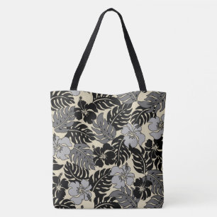 Huakini Bay Hawaii Hibiskus Vintag Beach Bag Tasche