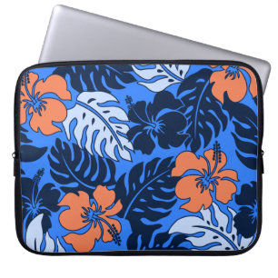 Huakini Bay Hawaiianischer Hibiskus Neoprene Wetsu Laptopschutzhülle