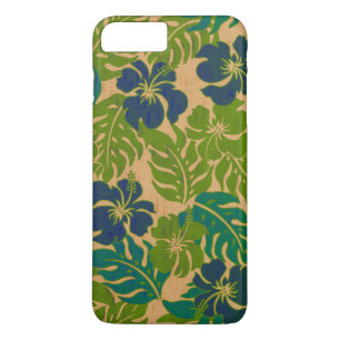 Huakini Bay Hawaiianischer Hibiskus Vintage Imitat Case-Mate iPhone Hülle