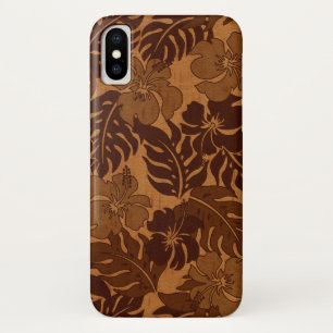 Huakini Bay Hawaiianischer Hibiskus Vintage Imitat Case-Mate iPhone Hülle