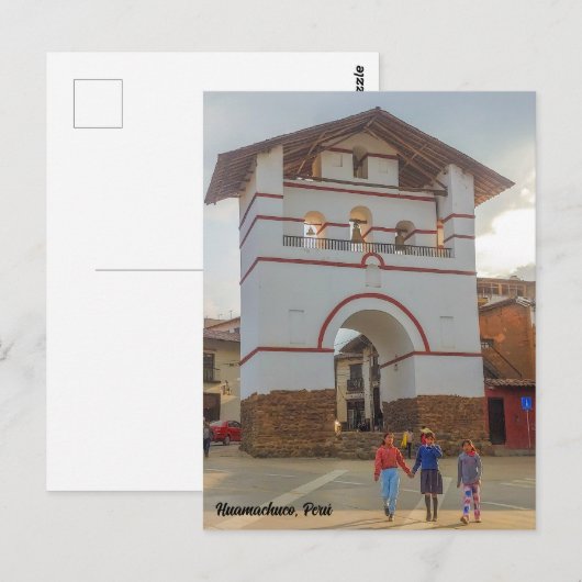 Huamachuco, Peru Postkarte (Vorne/Hinten)