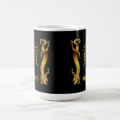 Huang-Monogramm-Drache Kaffeetasse (Mittel)