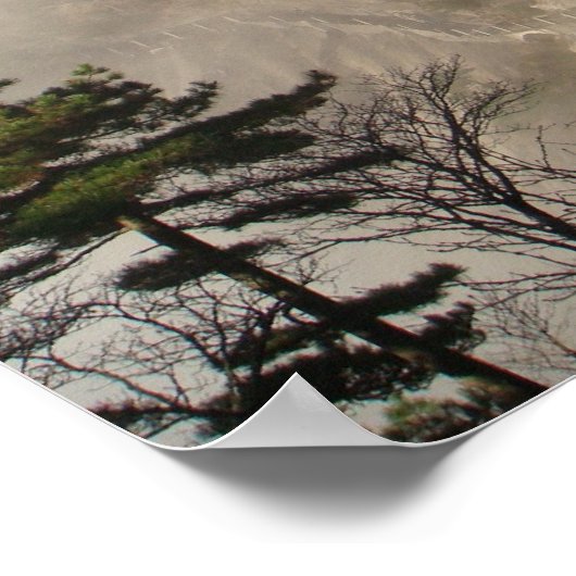 Huangshan Awakes Poster (Ecke)