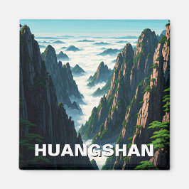 Huangshan National Park China Magnet