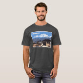 Huaraz Peru: Huascarin Mountain View T-Shirt (Vorne ganz)