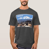 Huaraz Peru: Huascarin Mountain View T-Shirt (Vorderseite)