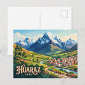 Huaraz Peru Postkarte (Vorne/Hinten)