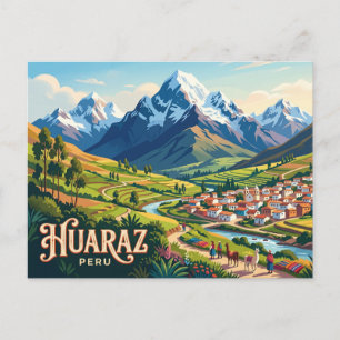 Huaraz Peru Postkarte