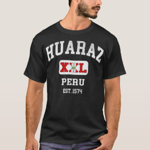 Huaraz Peru XXL Athletic Design 1 T-Shirt