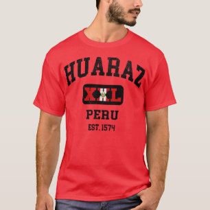 Huaraz Peru XXL Athletic Design T-Shirt