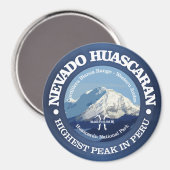 Huascaran Magnet (Vorderseite/Rückseite)