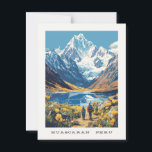 Huascaran Peru Travel Postkarte<br><div class="desc">Huascaran Peru Travel Postkarte</div>