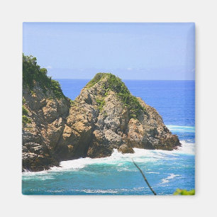 Huatulco Küstenlinie Magnet