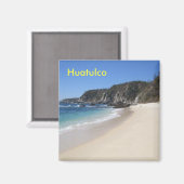 Huatulco-Magnet Magnet (Vorderseite/Rückseite)