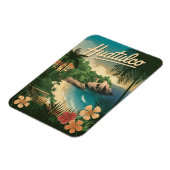 Huatulco Mexico Vintag Magnet (Linke Seite)