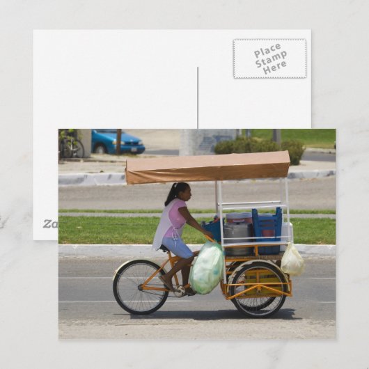 Huatulco Straße 2 Postkarte (Vorne/Hinten)