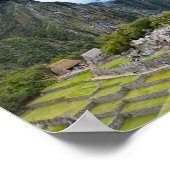 Huayna Picchu Peak in Machu Picchu, Peru Poster (Ecke)