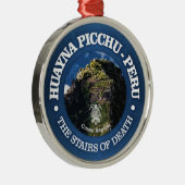 Huayna Picchu (rd) Ornament Aus Metall (Rechts)