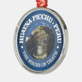 Huayna Picchu (rd) Ornament Aus Metall (Links)
