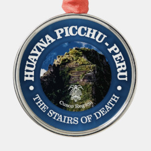 Huayna Picchu (rd) Ornament Aus Metall