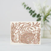 Hub 10 für Überlebende: Aesop's Tortoise und der H Postkarte (Stehend Vorderseite)