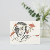 Hub 1 für Überlebende: Grillen Postkarte (Stehend Vorderseite)