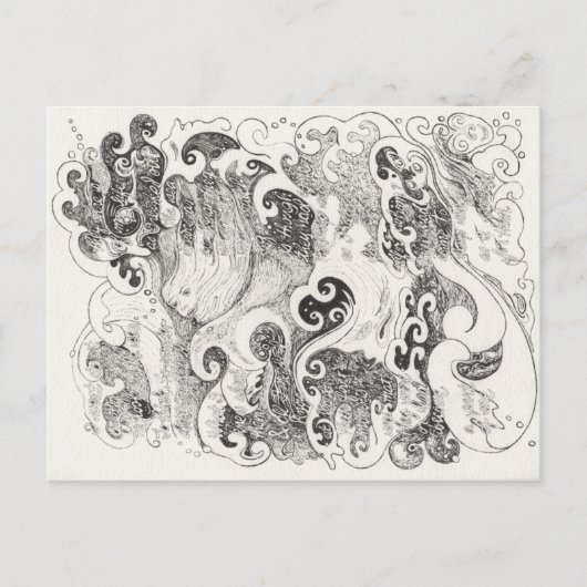 Hub 3 für Überlebende: Am Meer Postkarte (Vorderseite)