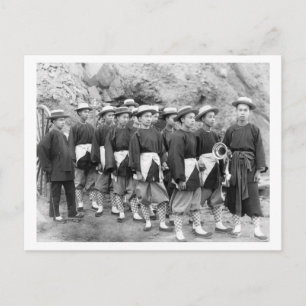 Hub-and-Hub-Champion-Chinesisches Schlaufen Postkarte