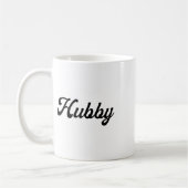 Hub-Bräutigams Kaffeetasse (Links)