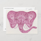 Hub der Überlebenden, #5: Elephant Postkarte (Vorne/Hinten)